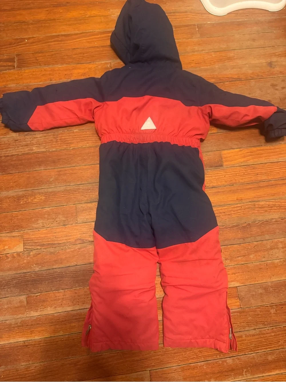 LL BEAN Cold Buster Snowsuit size 3T with grow cuffs